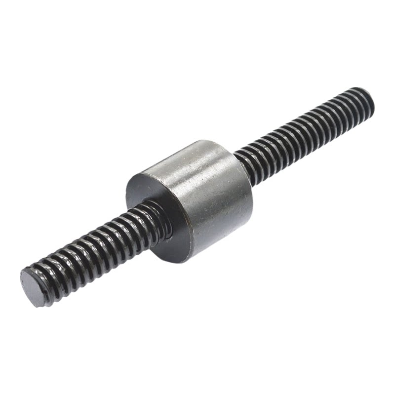 45#梯形丝杆T型丝杆粗牙丝杠梯形螺杆方扣牙条加工定制tr16tr20