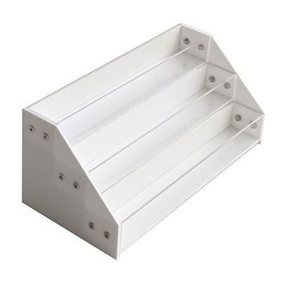 白色亚克力阶梯甲油胶陈列架定制