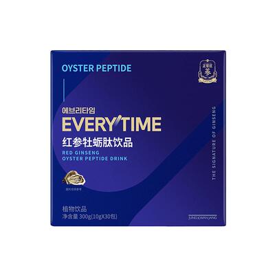 【赠试饮】正官庄玛咖牡蛎肽红参浆浓缩液饮品300g滋补男性