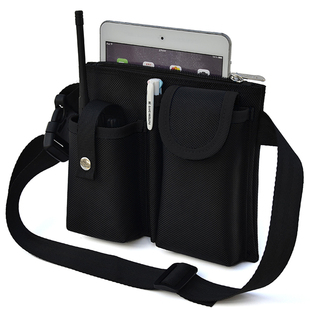 新款华为手机店多功能防水工具腰包商场保洁服务员对讲机手机包