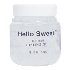 啫喱膏女化妆师盘发新娘造型湿推碎发神器保湿定型发冻透明果冻胶