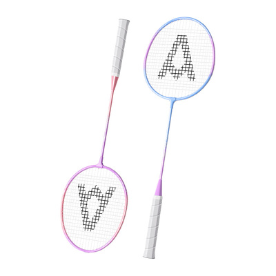 得力羽毛球拍正品旗舰双拍