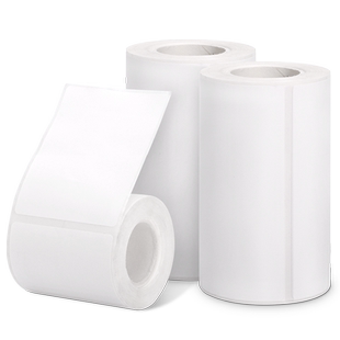 德佟印立方P2/P1/DP235S/DP30S热敏标签纸防水不干胶贴纸烘焙面包服装合格证商品价格食品生产日期条码打印纸