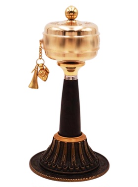 右挽狂澜黄铜手持手持