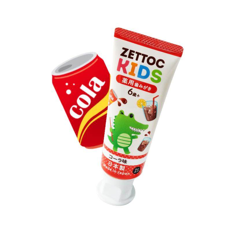 泽托克0添加儿童分龄牙膏含氟