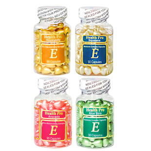 美国原装纽海尔斯维生素E精华素90粒*4瓶  面部精华肌肤保湿 护肤