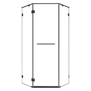圣莉亚淋浴房定制玻璃门砖石型淋浴间不锈钢隔断浴室推拉门平开门