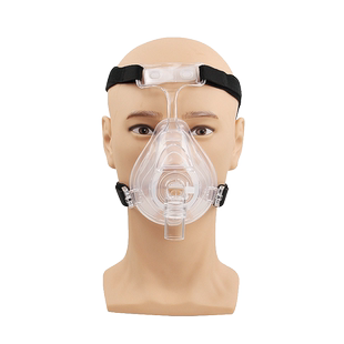 呼吸机口鼻面罩通用款头带鼻面罩止鼾鼻罩呼吸机鼻面罩配件鼻面罩
