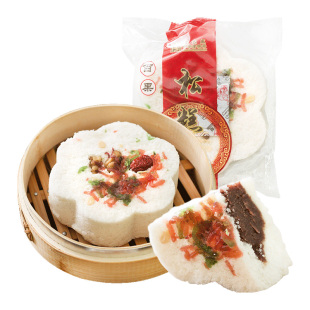 沈大成无糖百果松糕糯米上海特产重阳糕江南糕点点心传统老年人