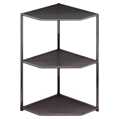 厨房置物架转角台面锅具收纳架多功能多层储物架放蔬菜菜篮沥水架