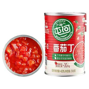 中粮屯河番茄块丁新疆西红柿罐头