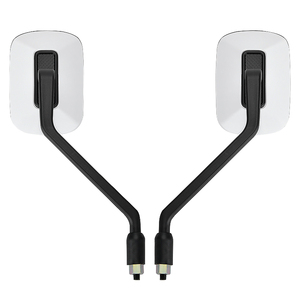 高清通用电动车后视镜雅迪爱玛台铃小刀电瓶车反光镜子方形倒车镜