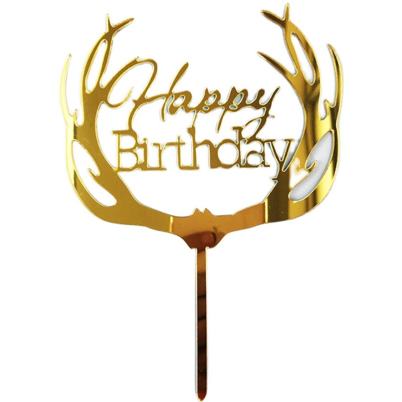 定制亚克力双面镜十个装生日蛋糕