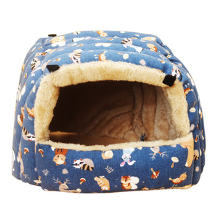 宠物荷兰猪无底棉窝过冬加绒非迷龙猫兔子乌龟防风窝防尿夏季棉窝