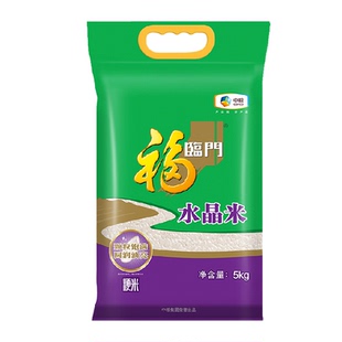 福临门大米水晶米香软可口晶莹剔透粳米宜煮粥香米装