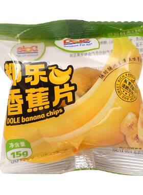 dole都乐香蕉片果干办公室零食休闲小吃脆片香蕉干dole都乐旗舰店