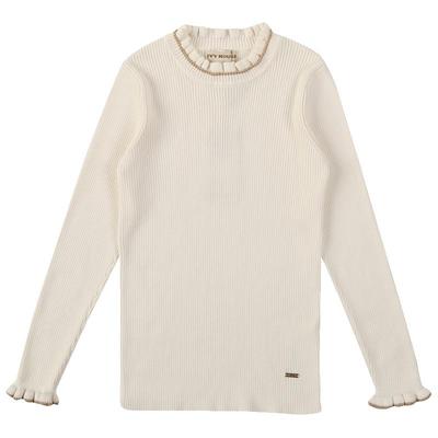 ivyhouse常春藤童装花边领毛织