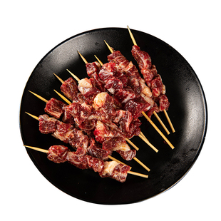 马晓马佳牛肉串儿童雪花小肉串烧烤食材半成品空气炸锅食材500克