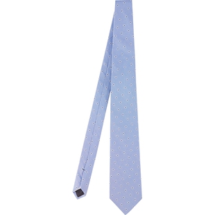 Brooks Brothers/布克兄弟男士春夏新款桑蚕丝混纺腰果花领带