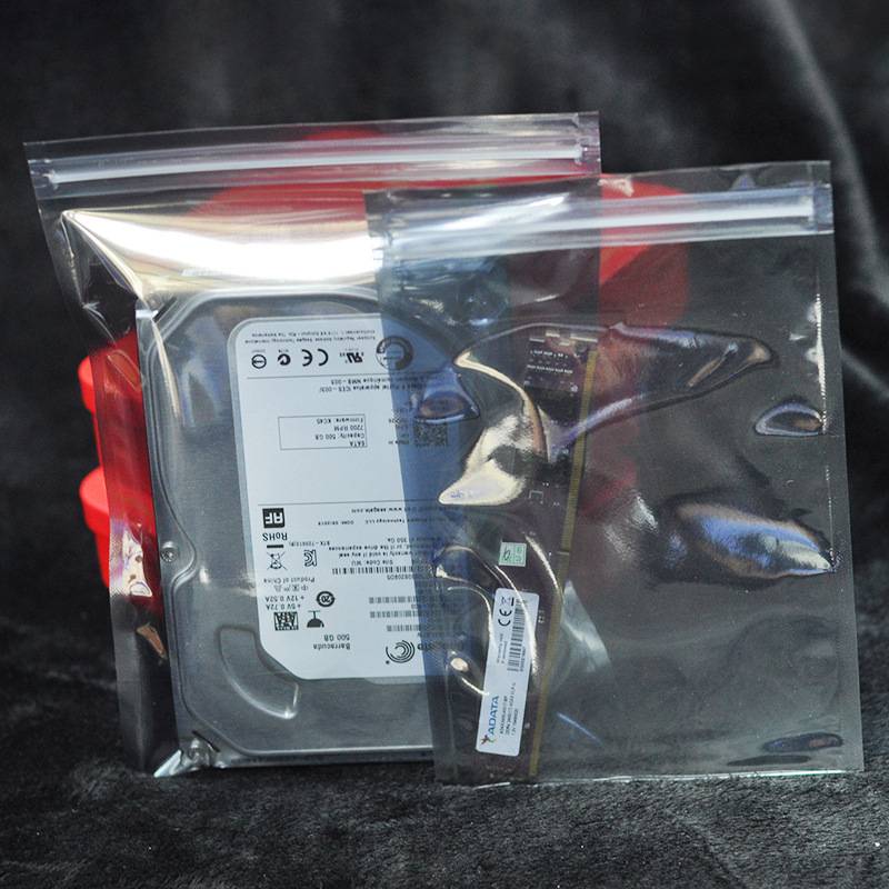 防静电封口包装袋定制电子产品3c防静电主板骨内存电子元器件袋