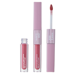 JILLLEEN双头唇釉哑光镜面双重妆效唇泥胖桃口红女百搭不易掉色