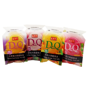 台湾盛香珍百香果味蒟蒻果冻Dr.Q可吸果汁含量16%进口零食品营养