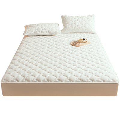 A类四季全棉防水纯棉夹棉床笠床罩床套罩床单2025新款床垫保护罩