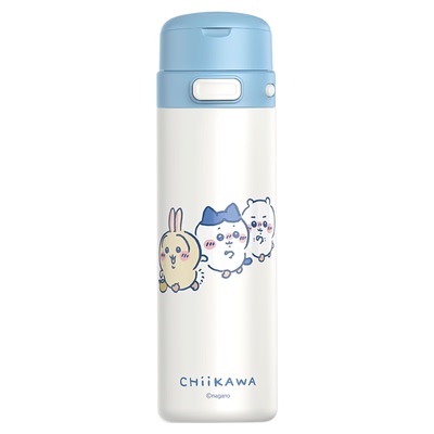 【正版吉伊卡哇】可爱吸管保温杯