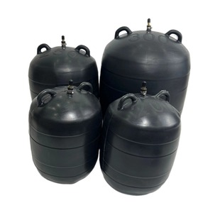 市政污水管道充气闭水实验堵水气囊DN200试漏球胆堵头堵水球300mm