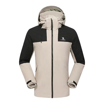 三合一冲锋衣骆驼可拆卸