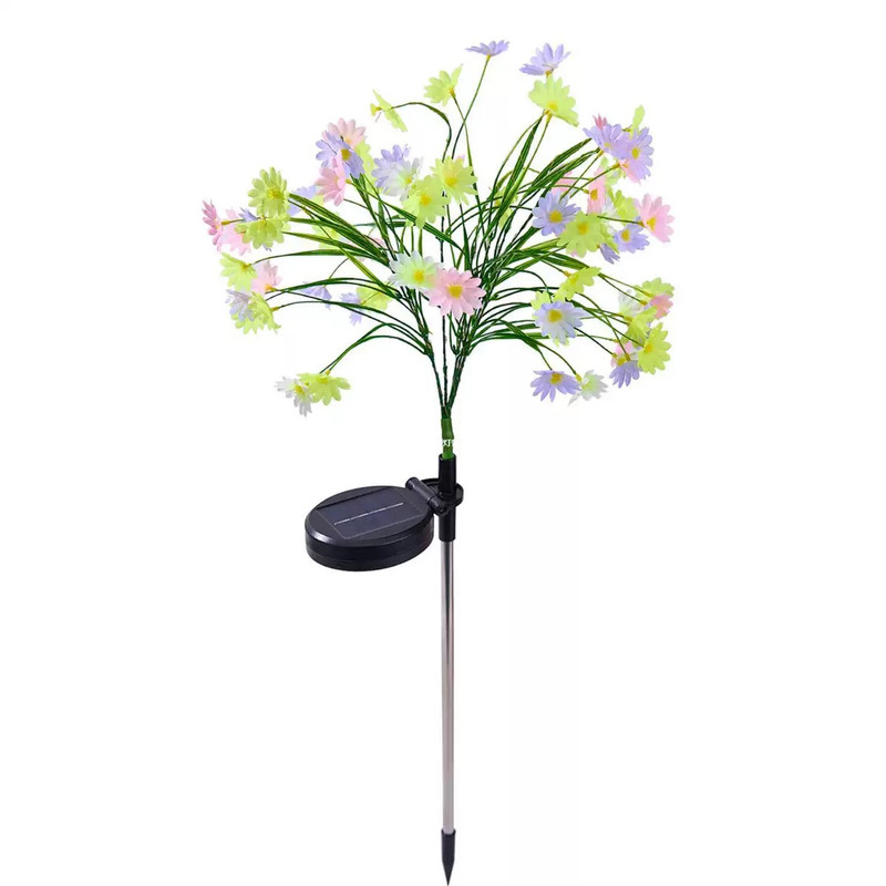 太阳能仿真小雏菊户外防水草坪灯