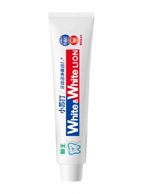 狮王WHITE小苏打葡萄柚美白牙膏