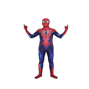 万圣节男款成人儿童全新全异蜘蛛侠连体紧身衣Cosplay zentai套装