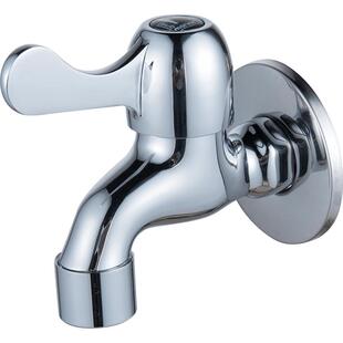 潜水艇精铜拖把池水龙头单冷家用阳台入墙式加长型拖布池防溅龙头