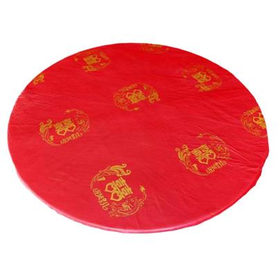 一次性桌布结婚红色塑料加厚