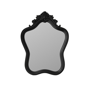 洗漱台壁挂梳妆镜复古带灯浴室LED镜子欧式洗手间智能除雾化妆镜