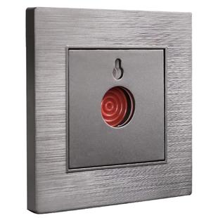 可卡86型钥匙复位紧急按钮SOS手动求救报警器器具呼叫面板开关