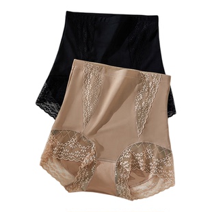 古今2025新款高腰收腹裤女士提臀内裤产后塑形无痕美体蕾丝三角裤