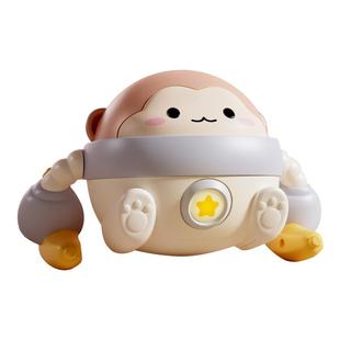 贝嘟嘟翻滚猴子玩具婴儿0一1岁小猴子抬头练习0到3个月宝宝翻跟头