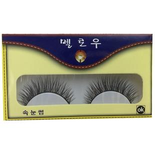 一盒15对包邮假睫毛023眼尾拉长自然浓密交叉仿真眼睫毛 清新裸妆