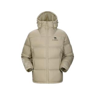 【羽阵-淘气包】骆驼户外气凝胶羽绒服25冬季新款男女同款面包服