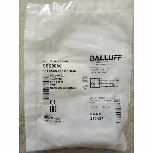 询价巴鲁夫BALLUFF接近开关，BES0086