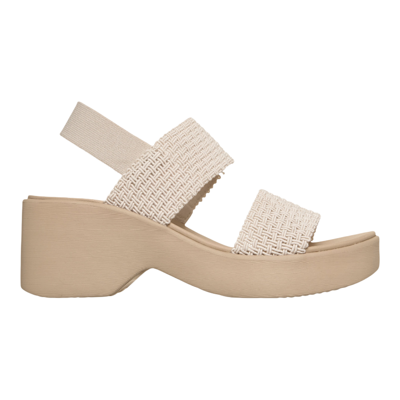 Skechers斯凯奇女鞋凉鞋Cali Cali Day针织一脚蹬厚底高跟鞋夏季