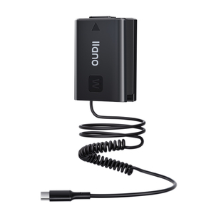 绿巨能zve10相机假电池Type-C接口PD供电外接电源适用索尼a6400 a6000 a7m2 a7r2 a6300直播np-fw50虚拟电池