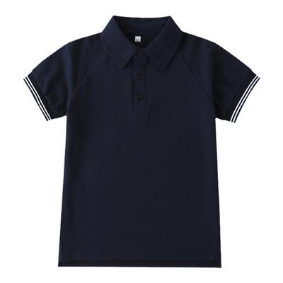 中小学生英伦夏季短袖校服Polo衫