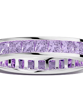 [杨紫同款]APM Monaco Lavande Lumière密镶戒指淡紫色叠戴新品