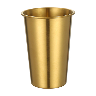 饮料杯304不锈钢单层冷饮杯