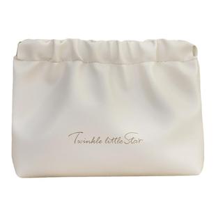 弹片皮革口红包化妆包便携收纳袋随身小收纳包内里面小包迷你钥匙