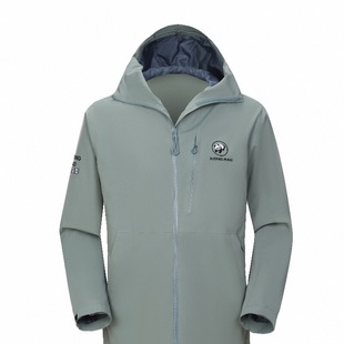 熊猫雨壳LT三防冲锋衣2025春秋新款防雨进藏徒步玫红色连帽外套女