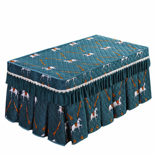 新款烤火桌罩加厚加绒长方形电烤炉套电暖茶几取暖桌布电炉子罩套